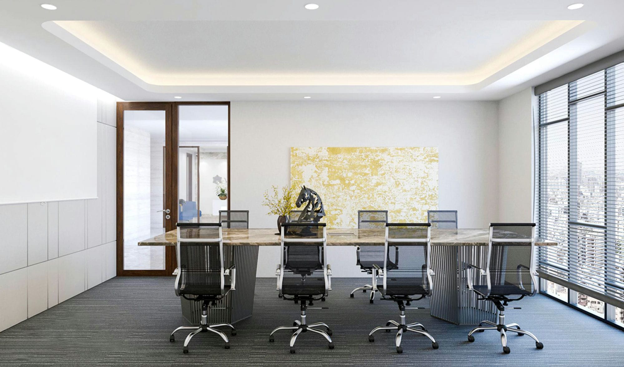 Meeting Room 3D Design of Hung Thai Building | NTDecor