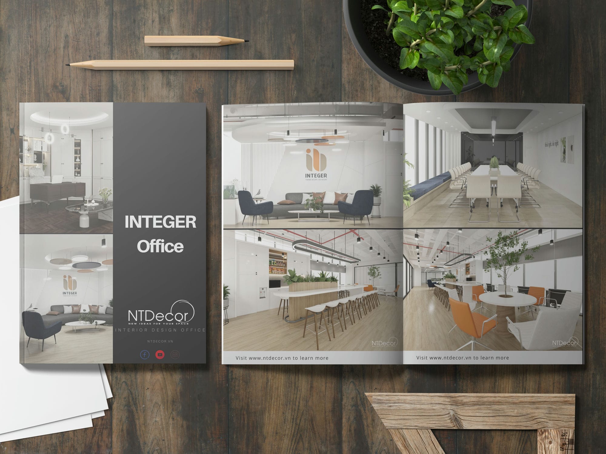 Avatar 3D Design of Integer Office | NTDecor