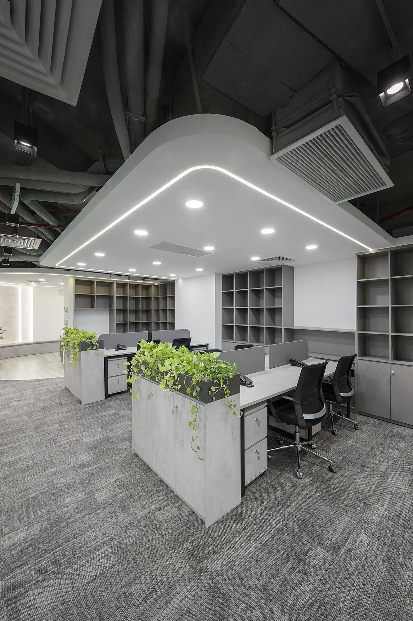 Working Area Actual Photo of PVI Office | NTDecor
