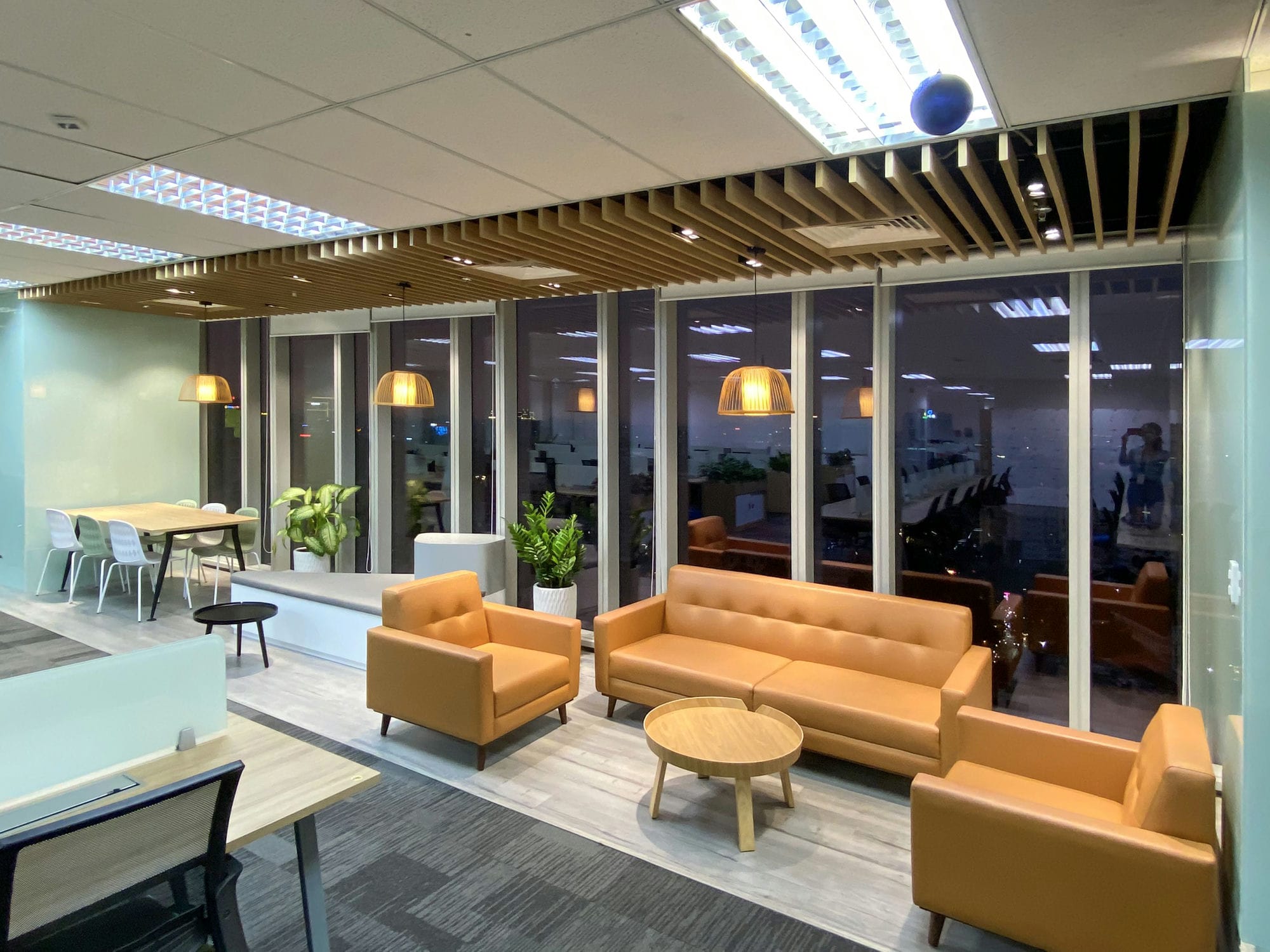 Reception Area Actual Photo of Lazada Office | NTDecor