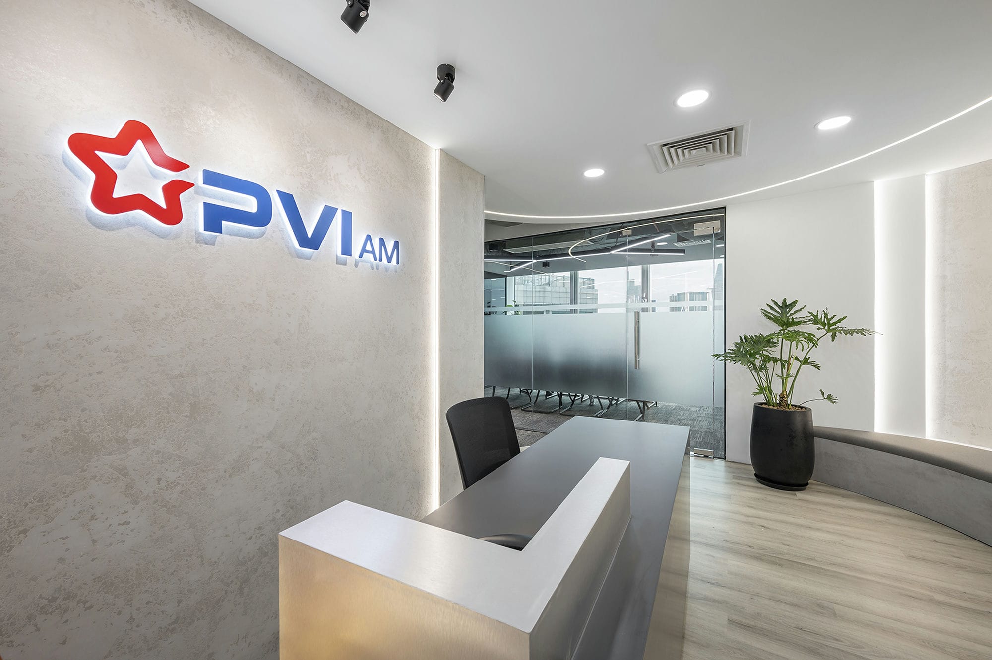 Reception Actual Photo of PVI Office | NTDecor