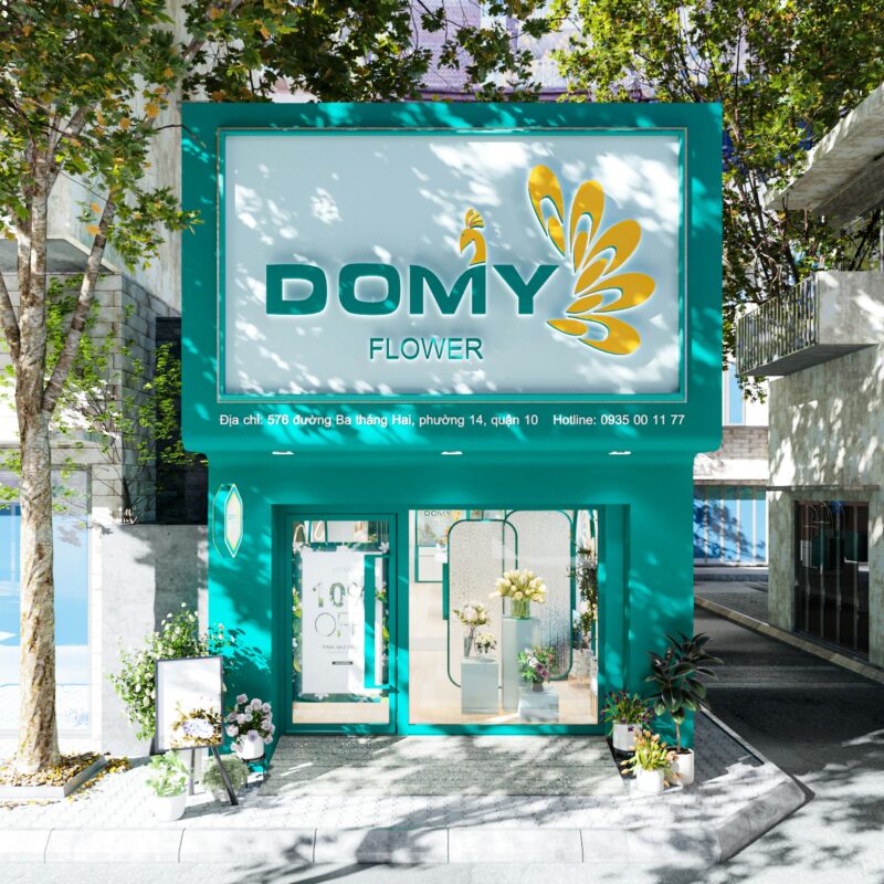 Avatar Facade 3D Design of Domy Store | NTDecor