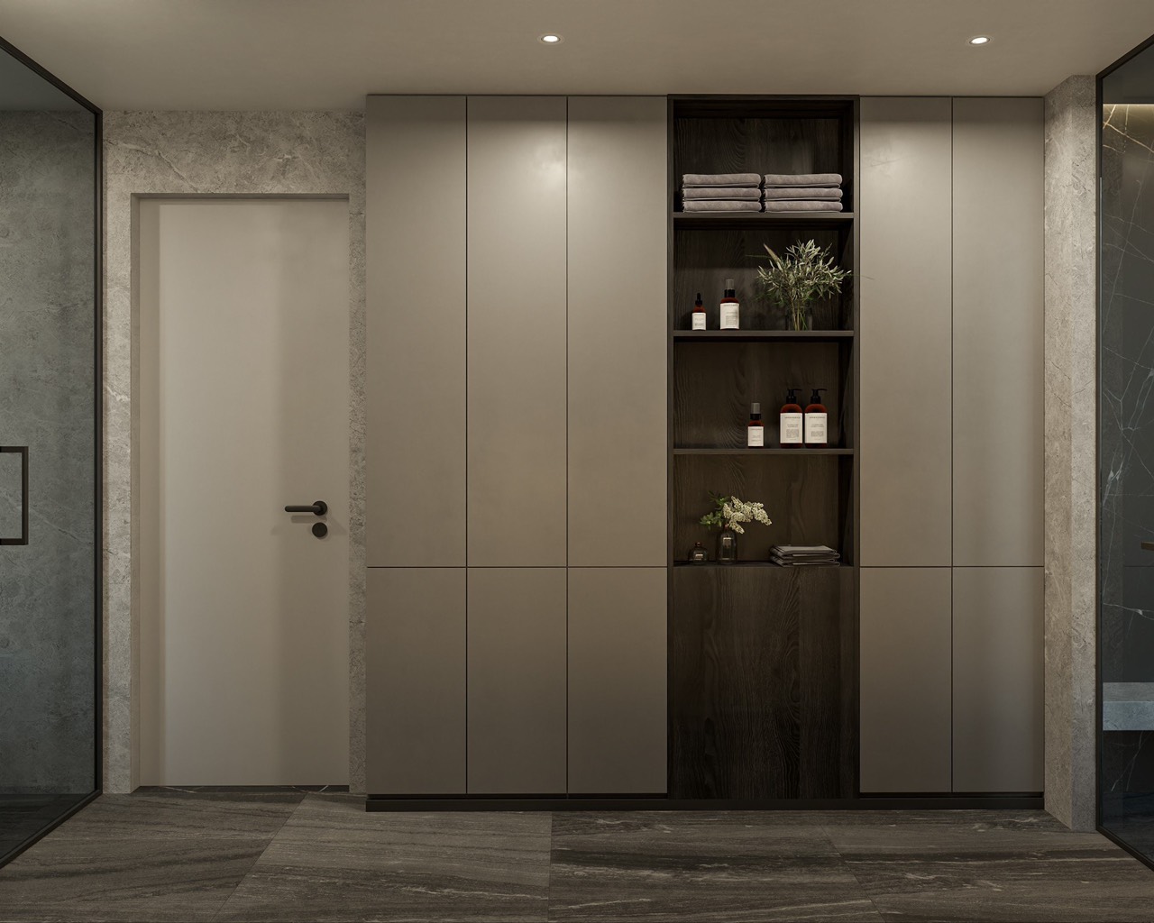 Bath Room 3D Design of Gia Khang Villa Interior Design Modern Style | NTDecor