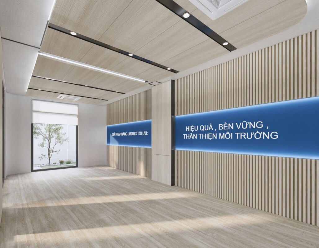 Meeting Room 3D Design of Tan Thuan Office Architecture & Interior Design Modern Style | NTDecor