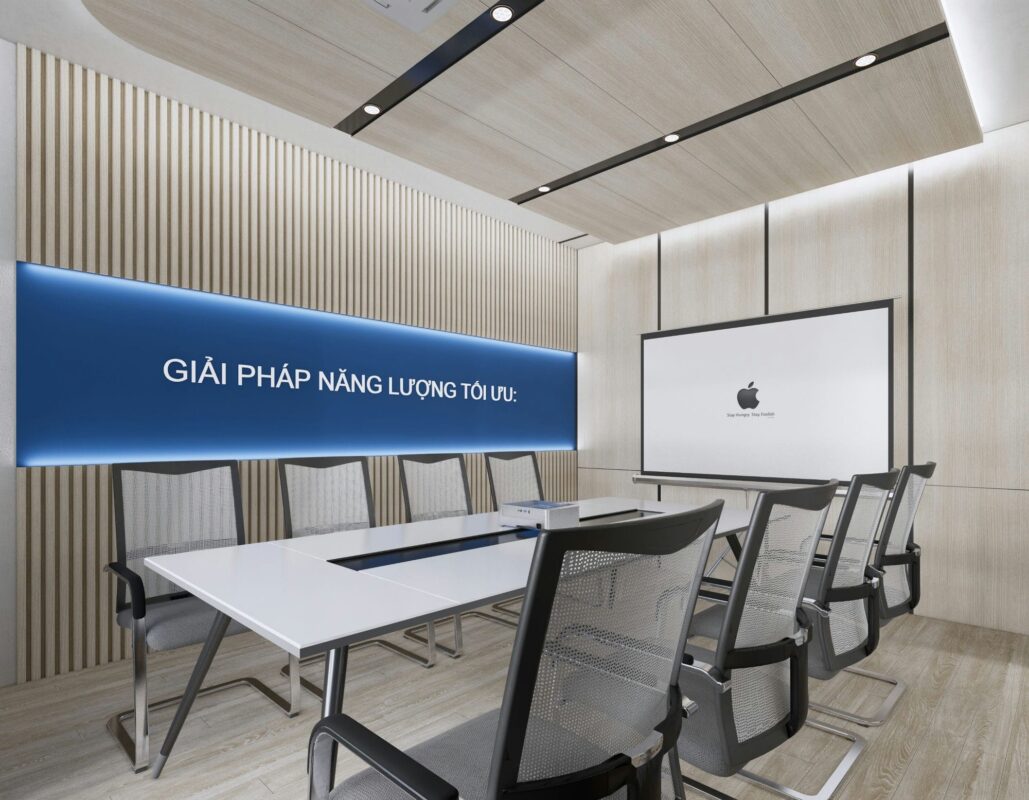 Meeting Room 3D Design of Tan Thuan Office Architecture & Interior Design Modern Style | NTDecor