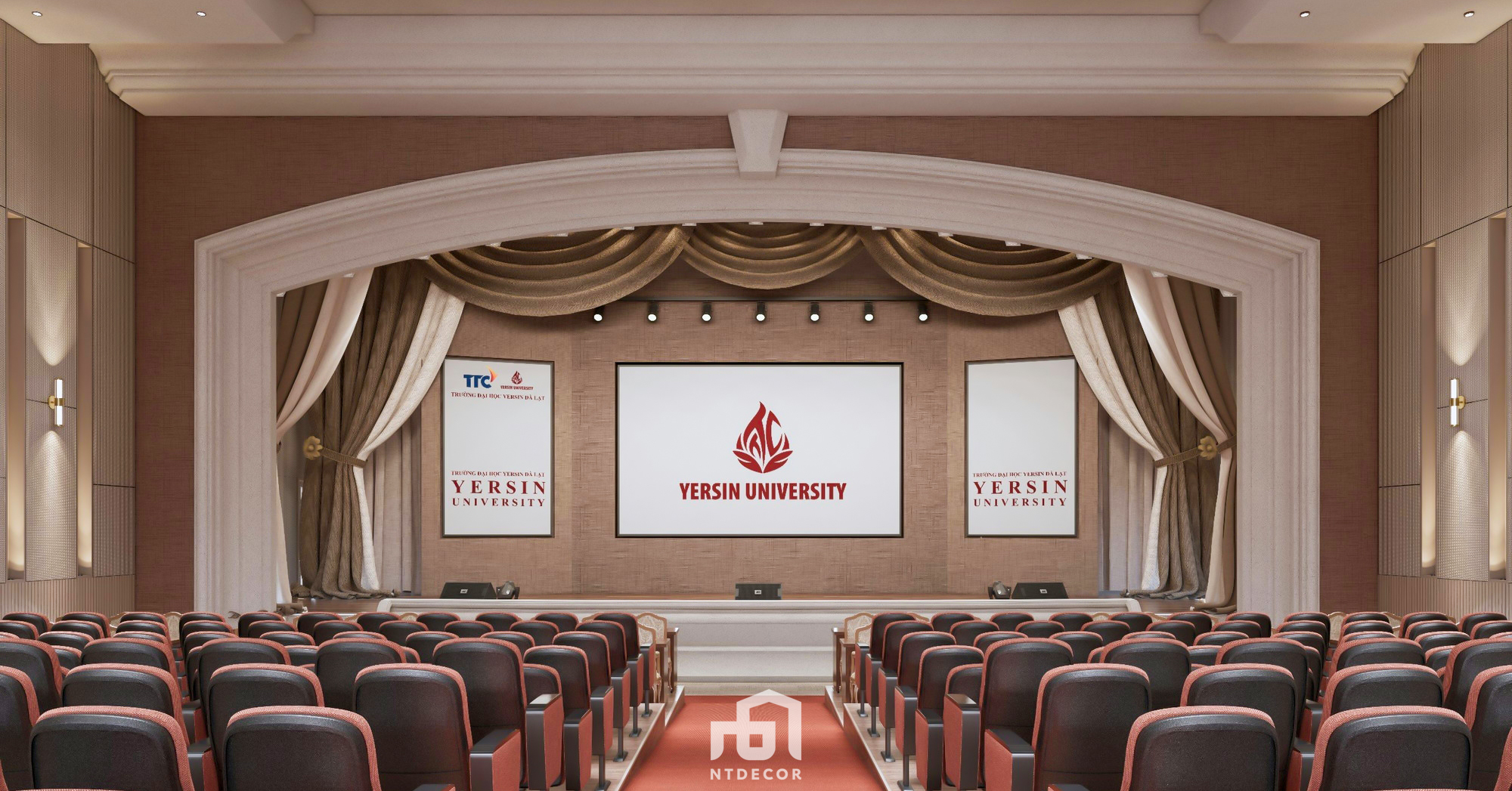 Yersin University Hall: A Modern Marvel of Acoustic Design and Style ...