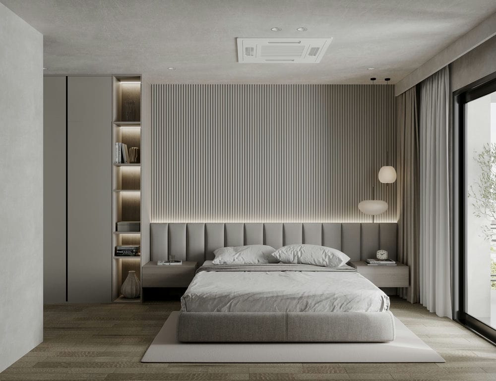 Boy's Bedroom 3D Design Of Penthouse Xi Apartment Interior Design Modern Style