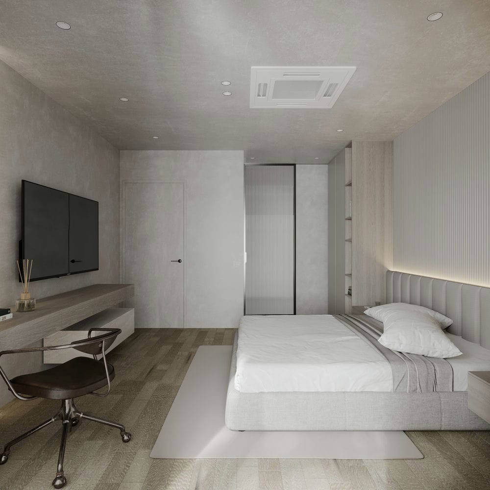 Boy's Bedroom 3D Design Of Penthouse Xi Apartment Interior Design Modern Style