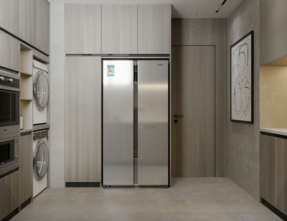 Kitchen 3D Design Of Penthouse Xi Apartment Interior Design Modern Style