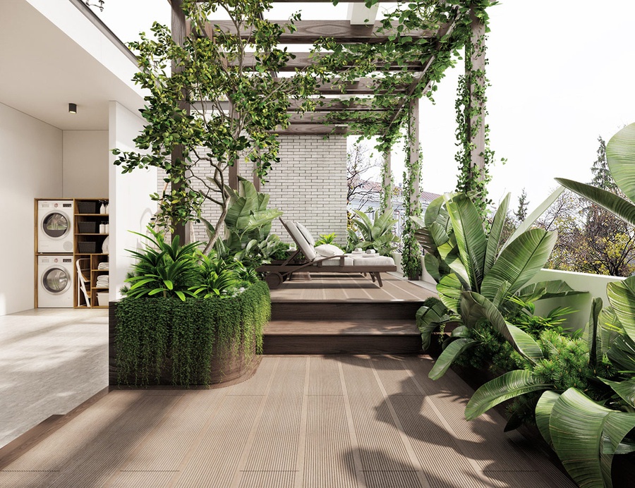 Thiết Kế Sân Thượng Đẹp | NTDecor