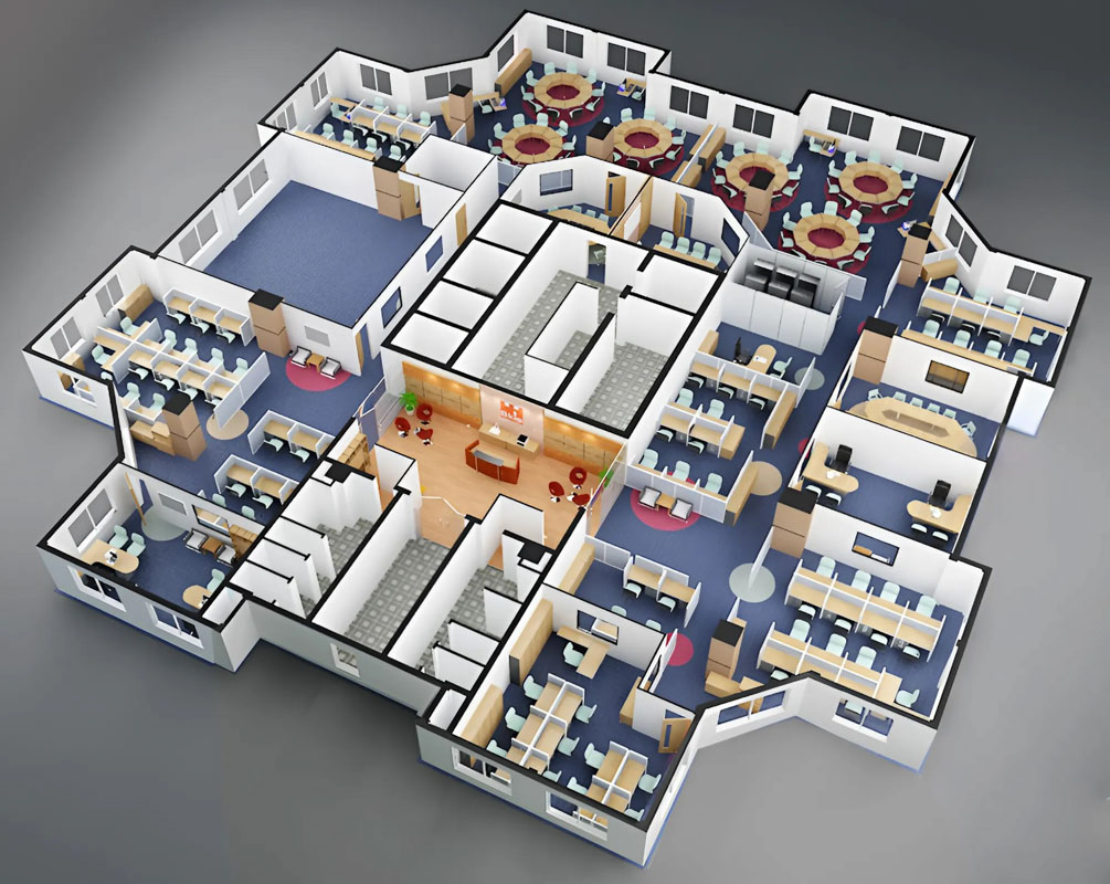 Thiết Kế Mặt Bằng Văn Phòng | NTDecor