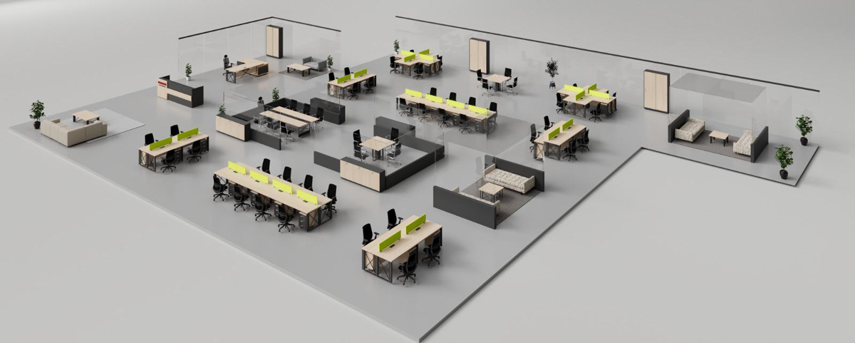 Thiết Kế Mặt Bằng Văn Phòng | NTDecor