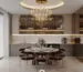 Dinner Room 3D Design Of Annie House Interior Design Modern Style | NTDecor