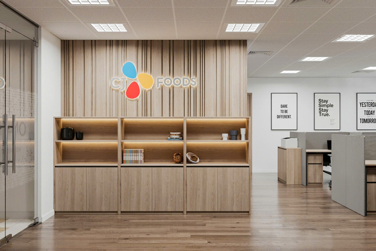 CJ Foods Interior Design Office 3D