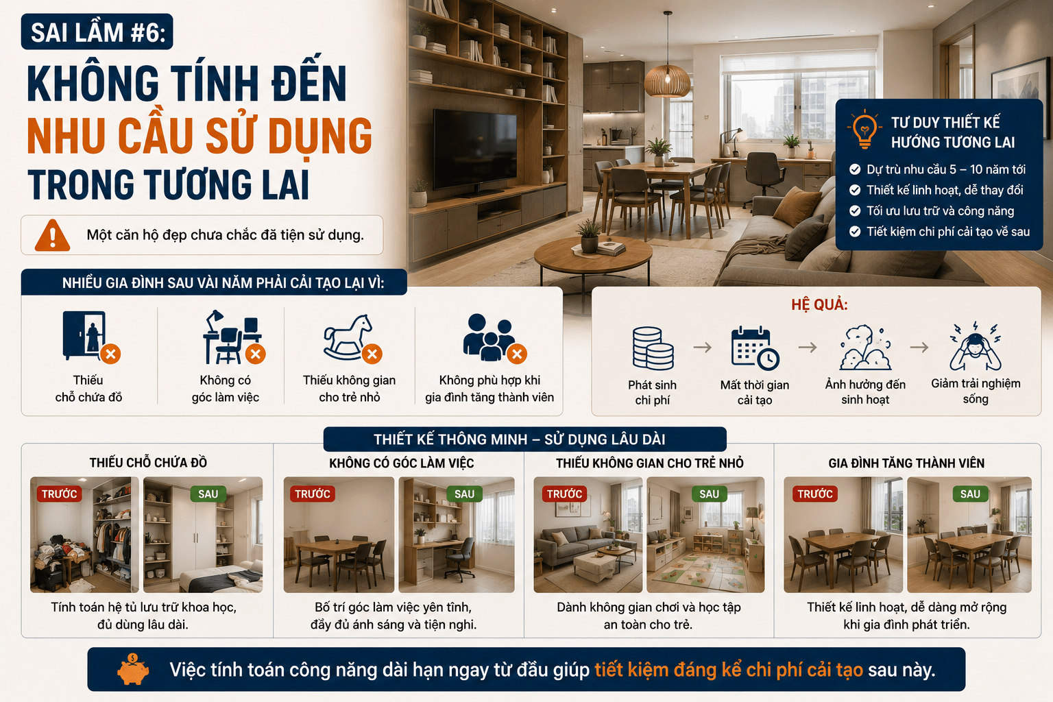 Thiết kế nội thất công năng