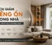 giảm tiếng ồn trong nhà