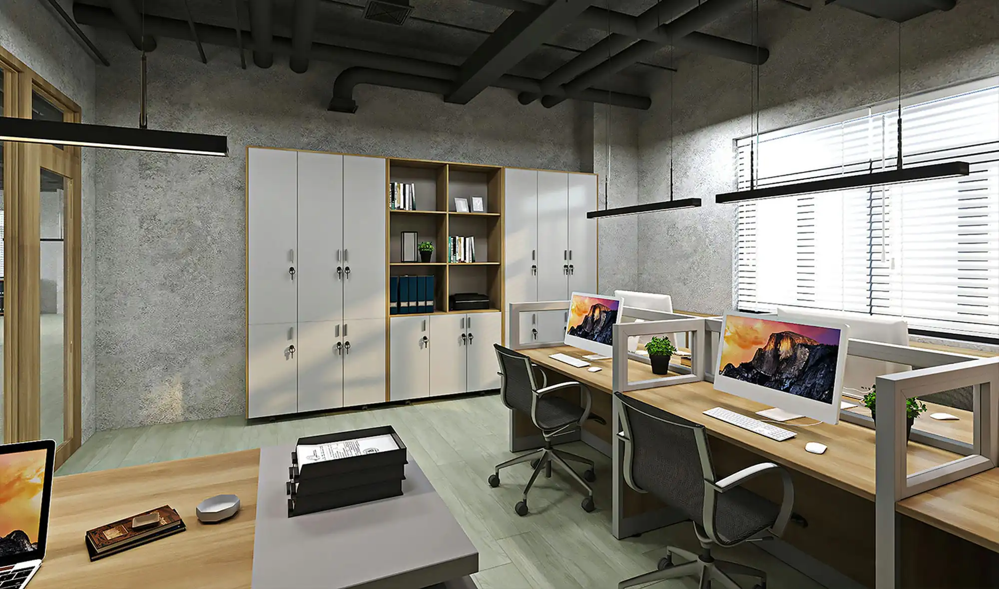 Accounting Room 3D Design of IDC Cai Mep Vina Logistics