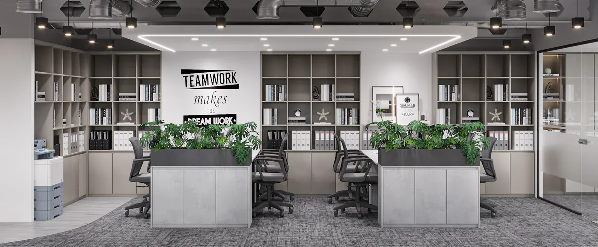 văn phòng thiết kế phong cách hiện đại | NTDecor