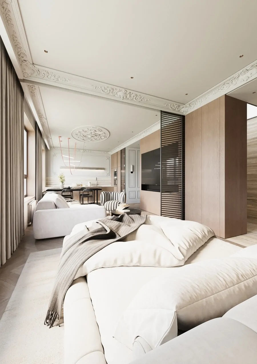 Trần Thạch Cao Tân Cổ Điển | NTDecor