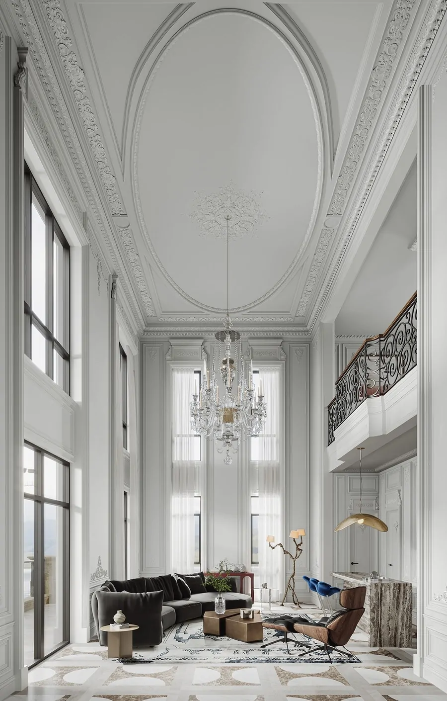 Trần Thạch Cao Tân Cổ Điển | NTDecor