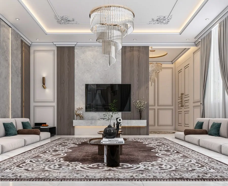 Trần Thạch Cao Tân Cổ Điển | NTDecor