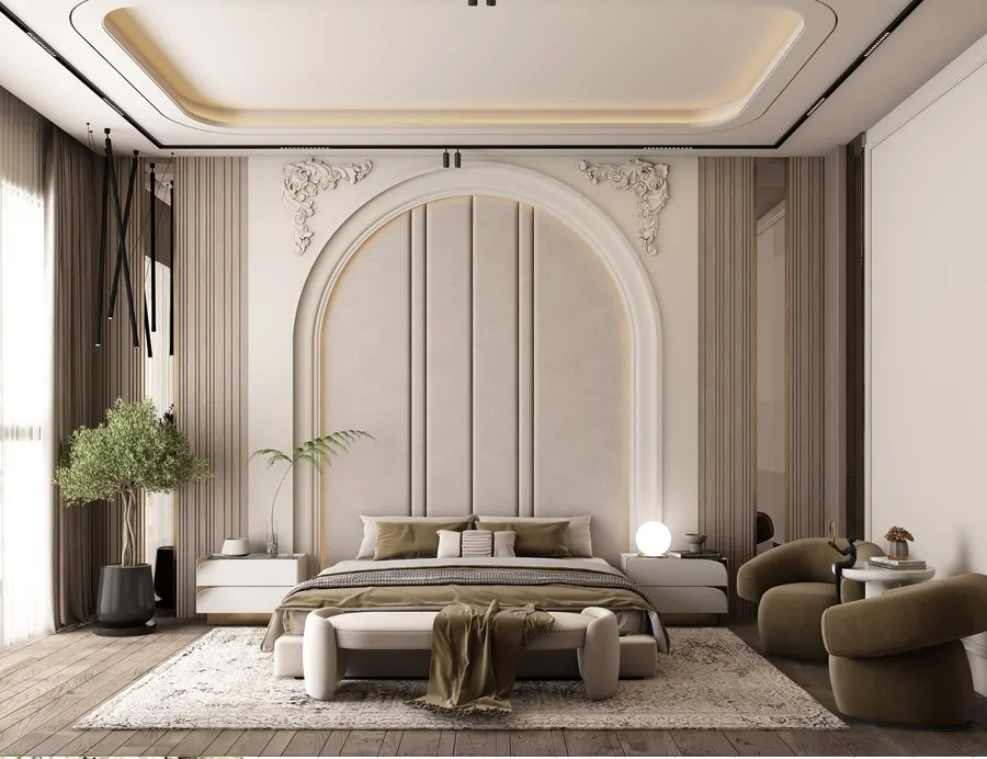 Trần Thạch Cao Tân Cổ Điển | NTDecor
