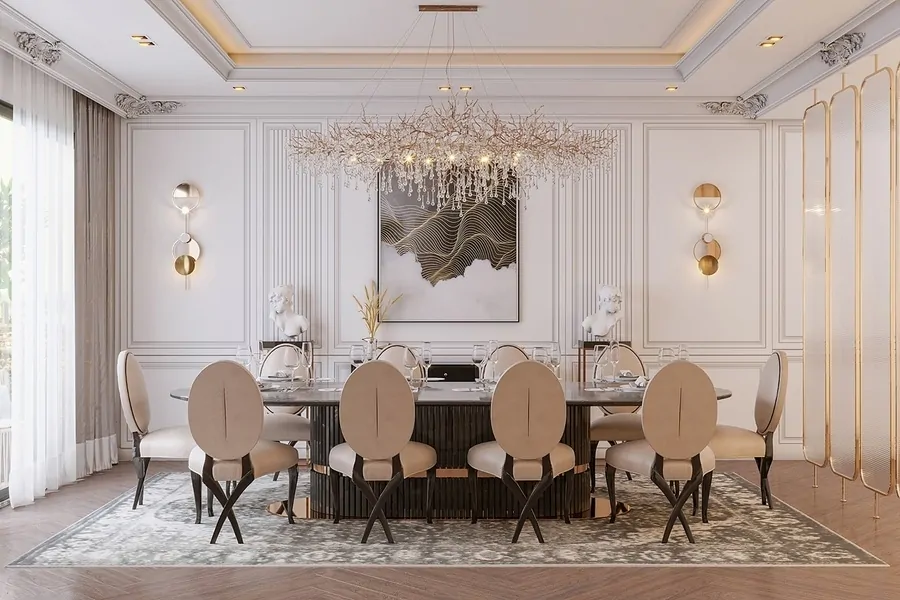 Trần Thạch Cao Tân Cổ Điển | NTDecor