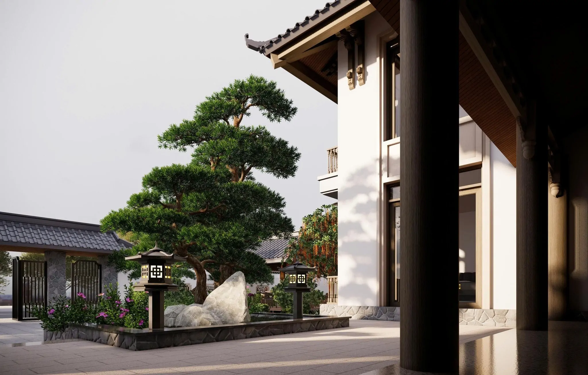 Tổng thể khuôn viên