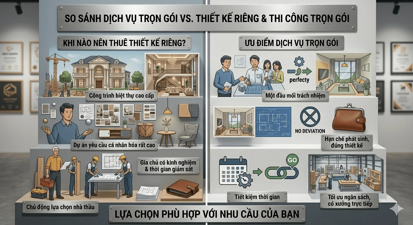 thi công nội thất chuyên nghiệp