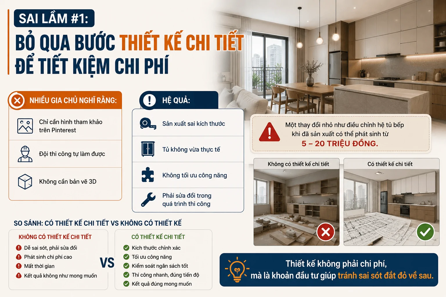 Thiết kế nội thất căn hộ