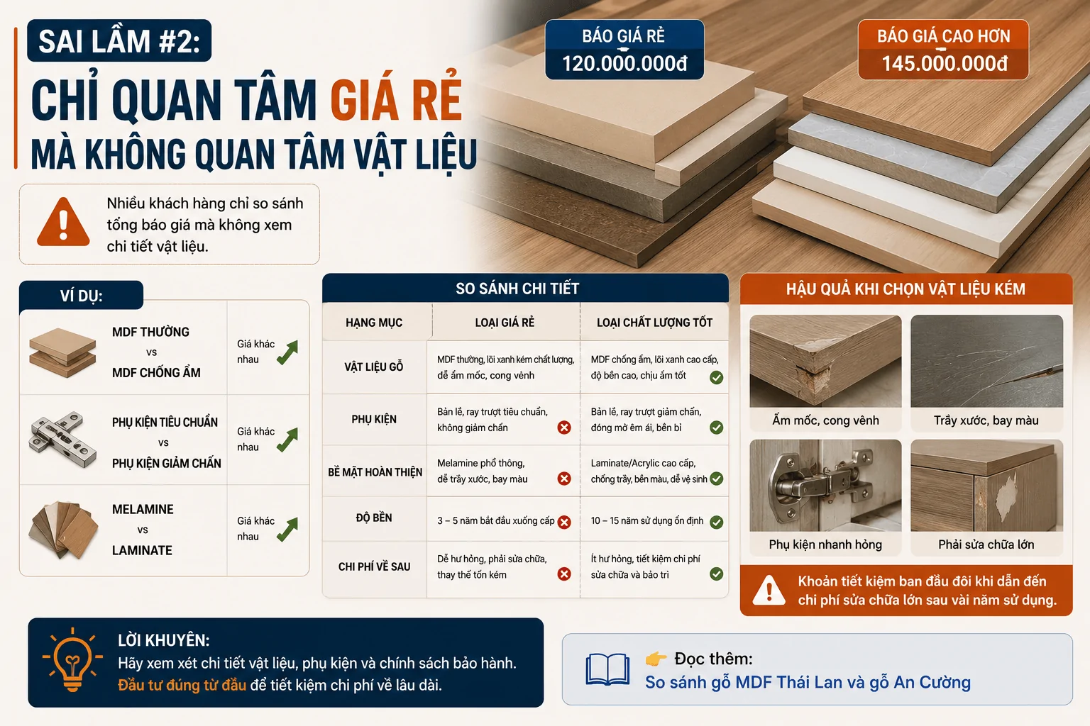 Vật liệu nội thất MDF