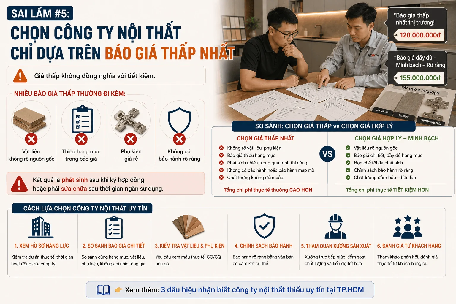 Lựa chọn công ty nội thất