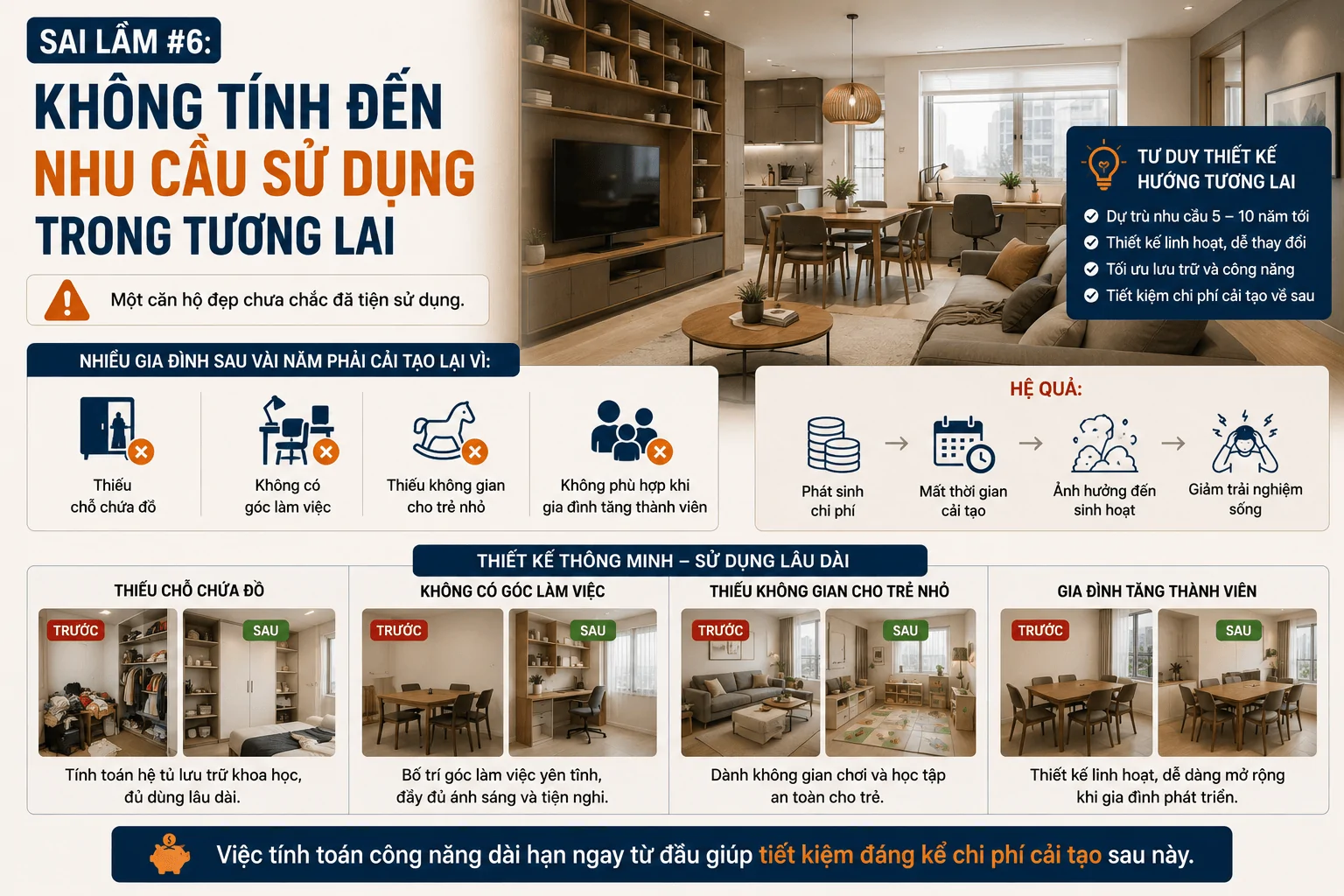 Thiết kế nội thất công năng