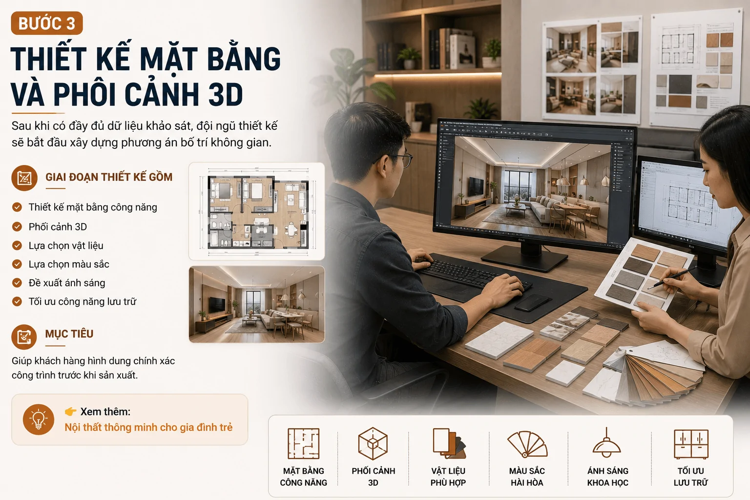 Thiết kế nội thất 3D
