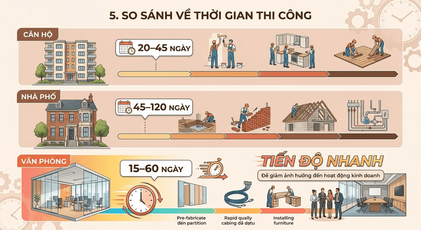 Thời gian thi công