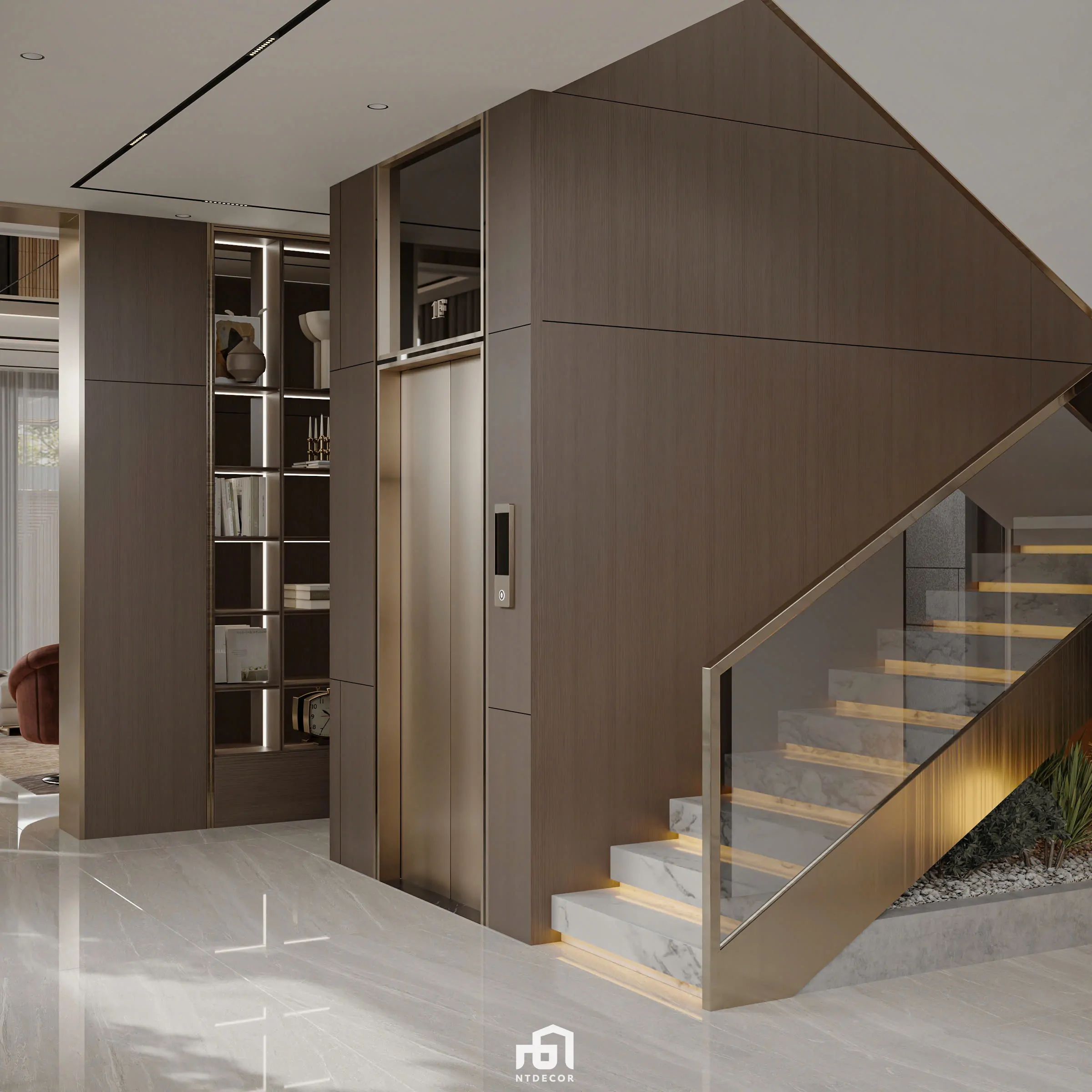 Mr Ha Modern Villa 3D Design of Interior Design Modern Style | NTDecor