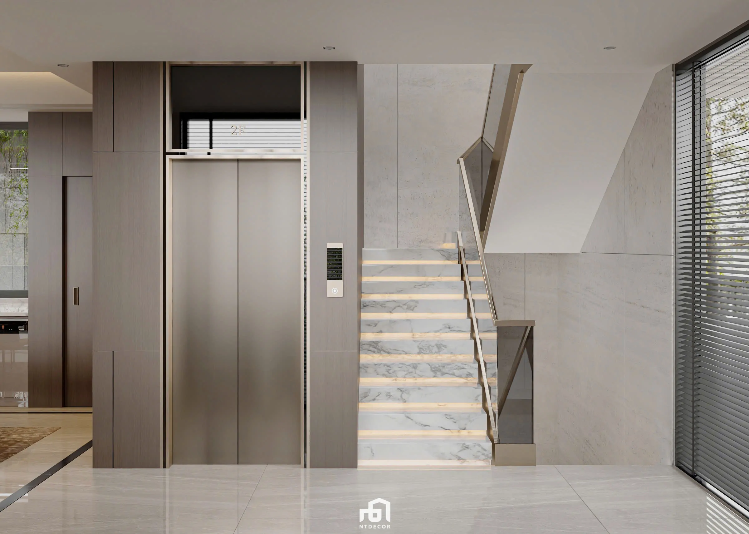Mr Ha Modern Villa 3D Design of Interior Design Modern Style | NTDecor