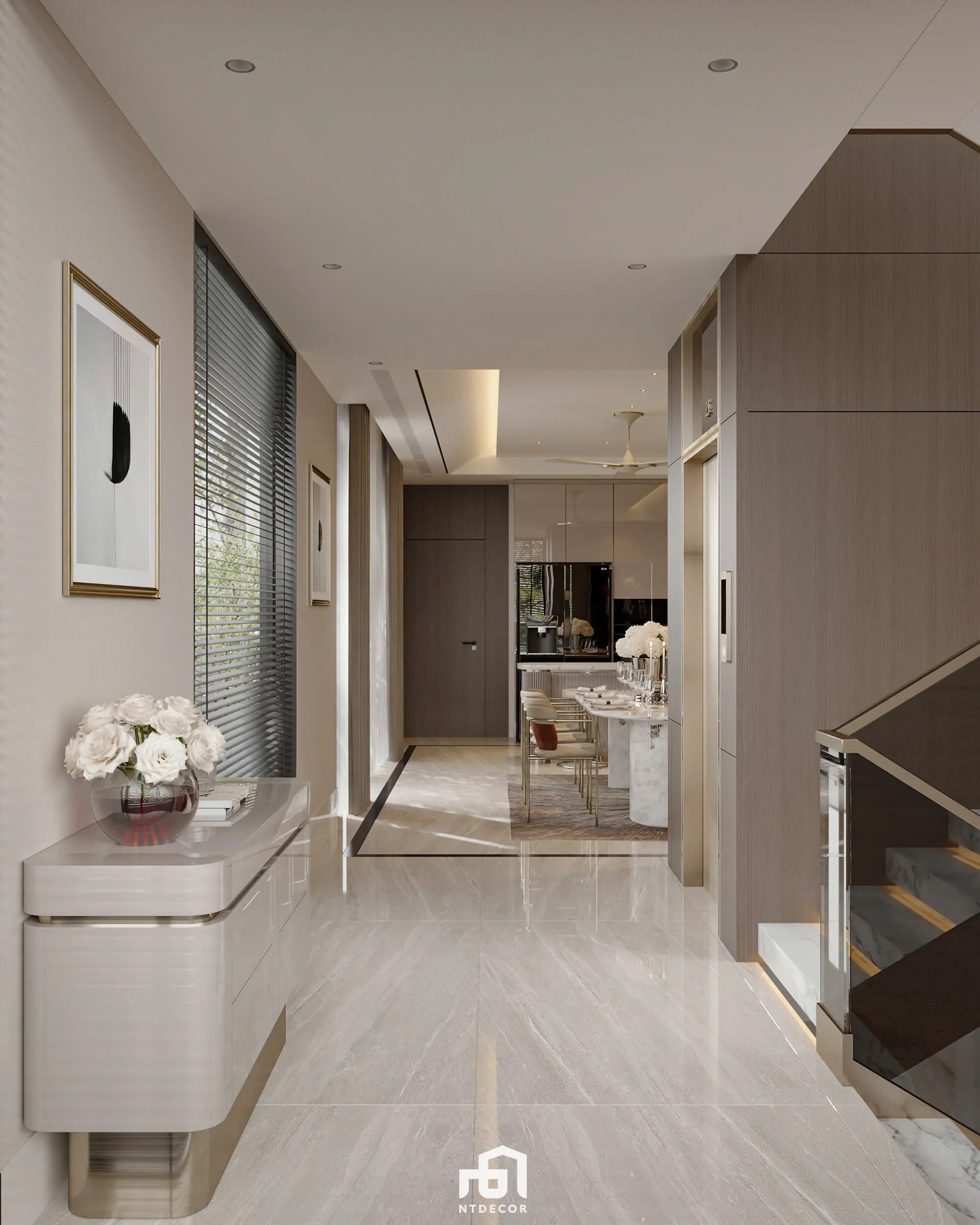 Mr Ha Modern Villa 3D Design of Interior Design Modern Style | NTDecor