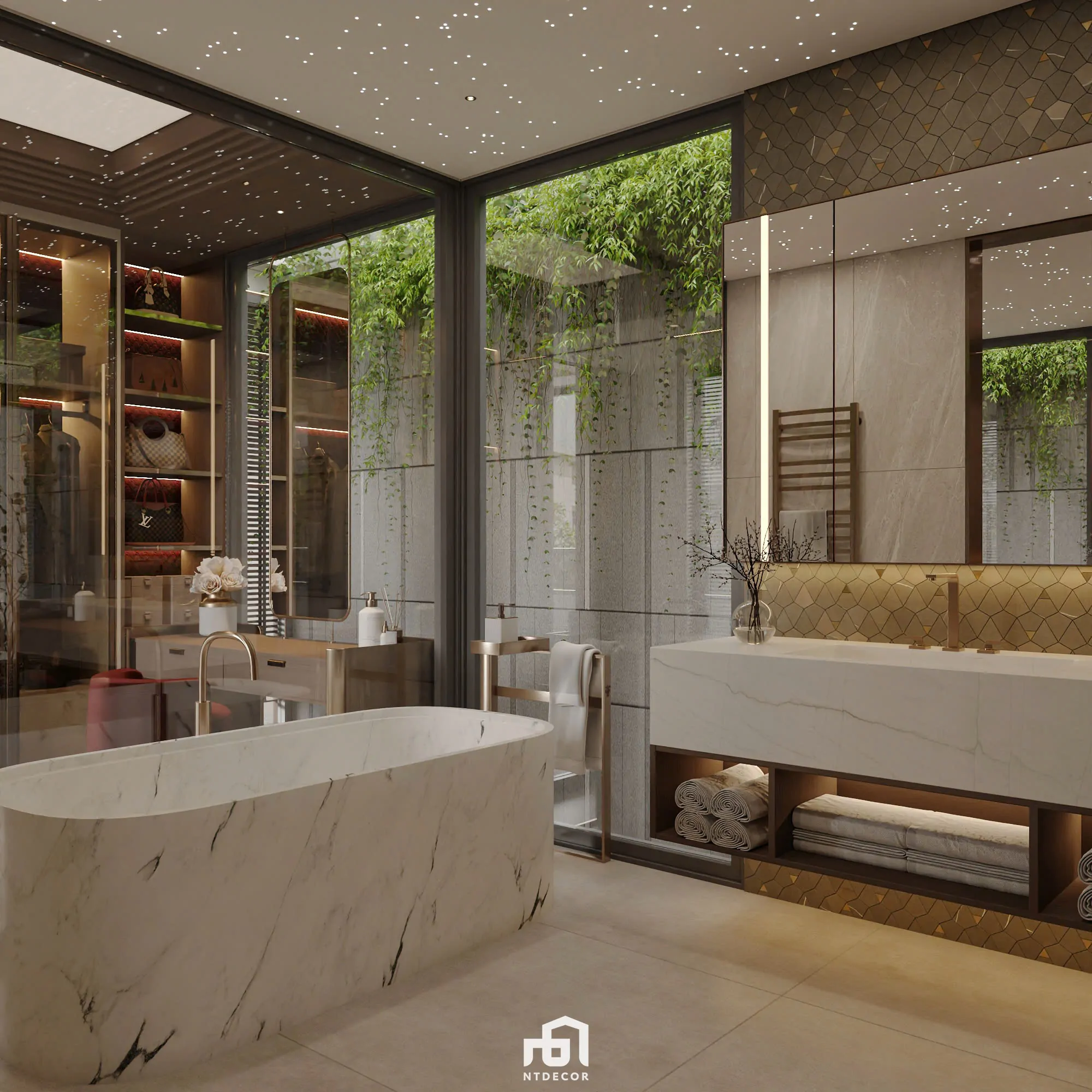 Mr Ha Modern Villa 3D Design of Interior Design Modern Style | NTDecor
