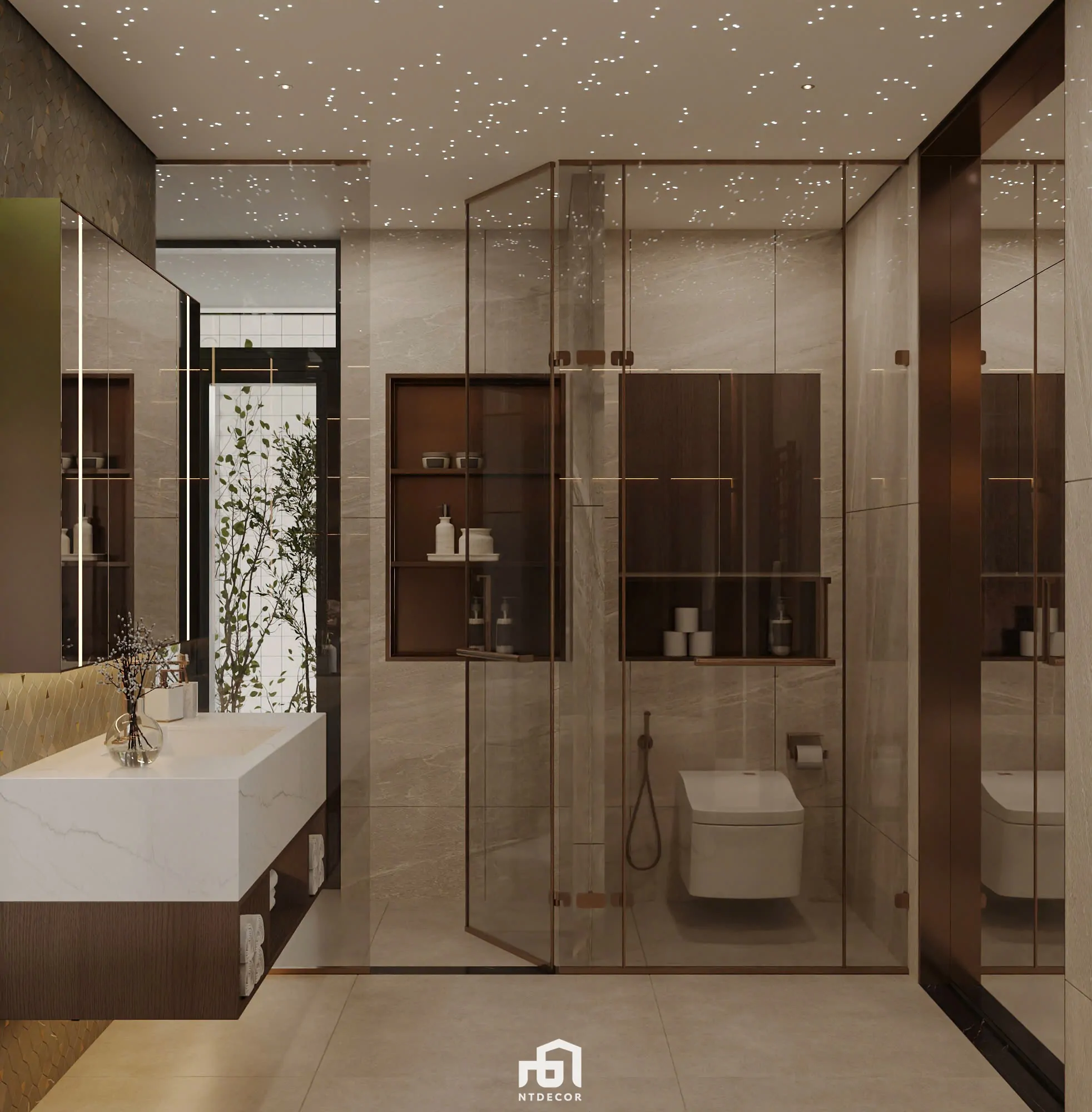 Mr Ha Modern Villa 3D Design of Interior Design Modern Style | NTDecor