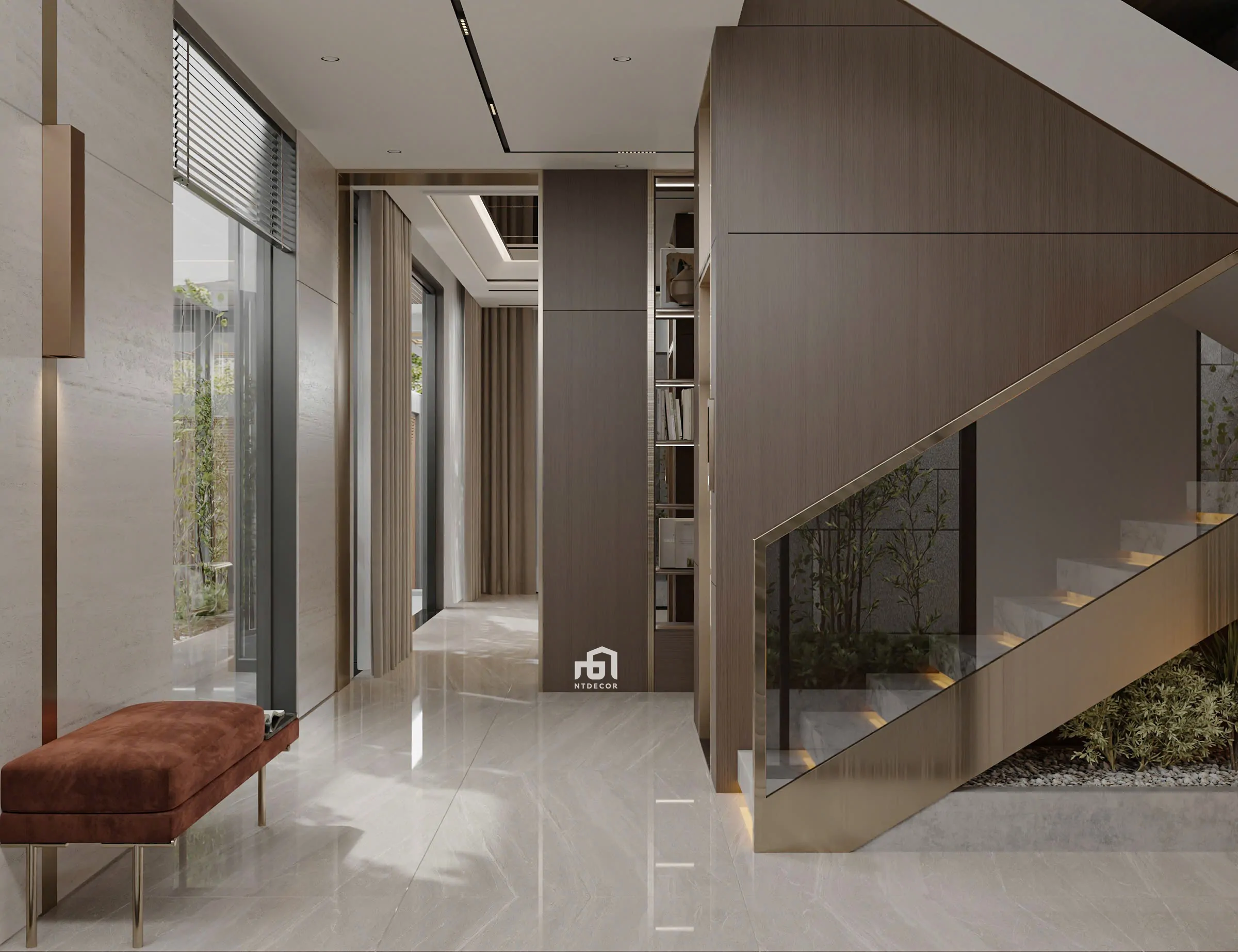 Mr Ha Modern Villa 3D Design of Interior Design Modern Style | NTDecor