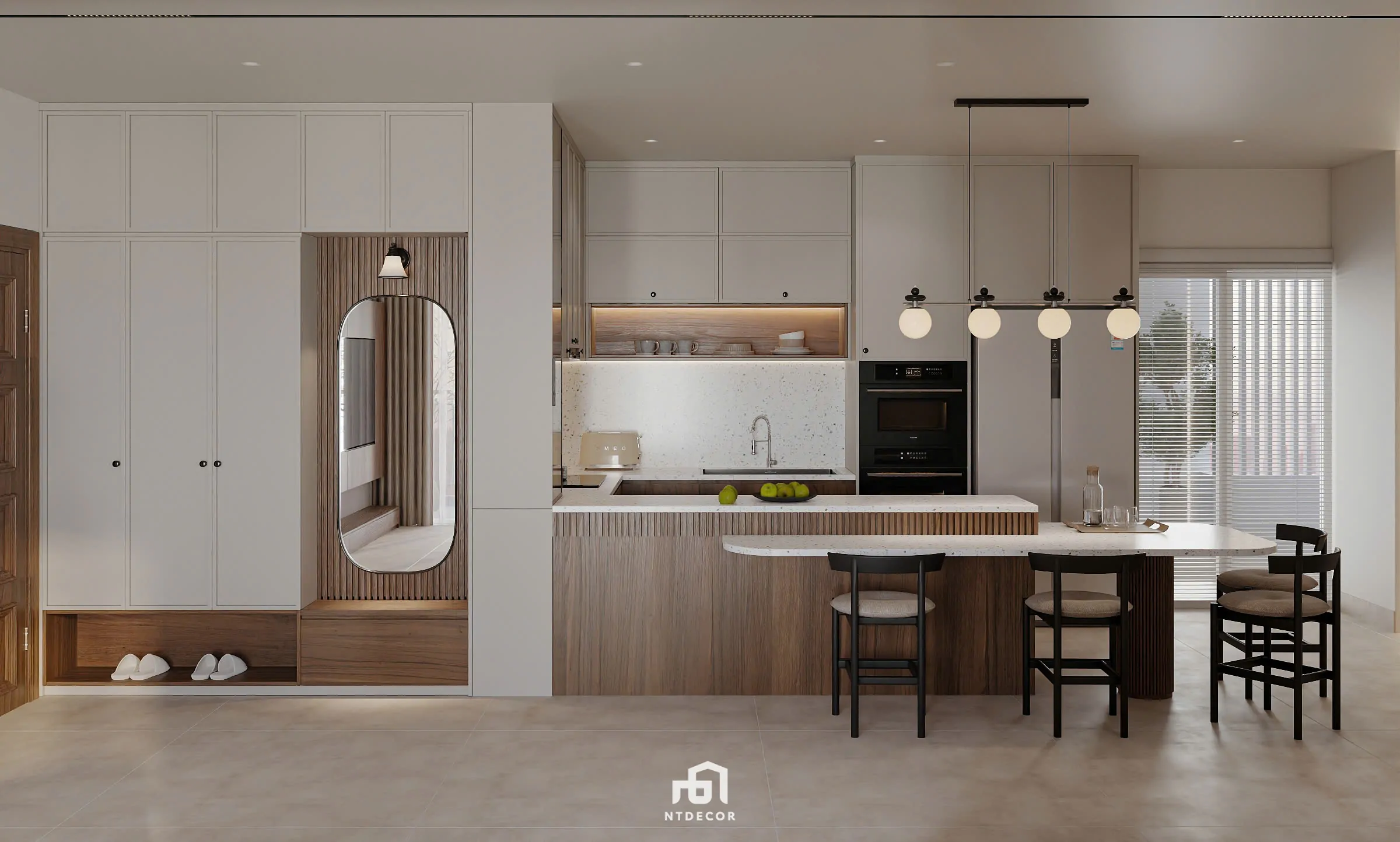 Thiết kế nội thất Wabi Sabi đề cao sự giản dị và không hoàn hảo | NTDecor